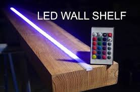 Designer Led Regal Anleitung Youtube Led Shelf Lighting Hidden Lighting Led Lamp Diy