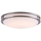 Parkdale LED Brushed Nickel Flush Mount Canarm