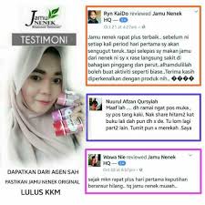 Jamu nenek rapat plus lulus kkm. Aira Beautycare Jamu Nenek Rapat Plus