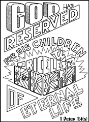 Use this beautiful mindfulness coloring page and the wise words of 2 peter 1:3 to calm and inspire your class at the end of a busy day. Doodle 1peter Paper Gifts For Estefany