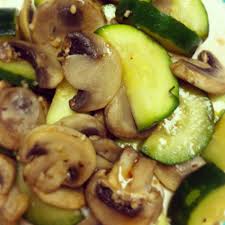 An excellent way to cook vegetables, that helps to soften the veggies yet retain their flavor, colour and goodness! Steamed Mushrooms And Zucchini Running On Good