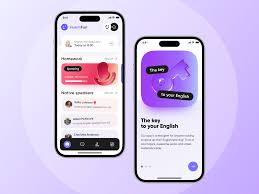 Speaking App Concept: UI/UX by Ronas IT
