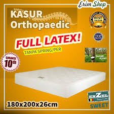 Cocok untuk anda yang mencari harga kasur busa murah. Kasur Busa Latex Tanpa Per String Orthopaedic 180x200x20cm Em16 Shopee Indonesia