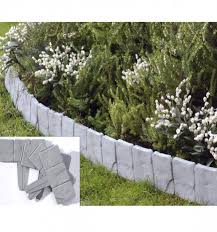 bordures en paves plante en ligne bordure jardin fleurs en ligne bordures