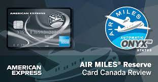 The platinum card from american express earns 5 points per $1 spent on airfare you purchase directly from the airline or through amex travel, up to $500,000 on these purchases per calendar year. American Express Air Miles Reserve Credit Card Review Pointswise