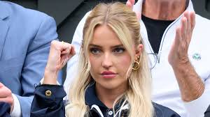 Morgan Riddle, girlfriend of tennis star Taylor Fritz, blames media for  overblowing social media posts