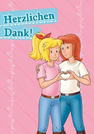 Bibi Tina Dankeskarte Film Musik Karten Echte Postkarten Online Versenden Bibi Und Tina Bibi Und Tina Zeichentrick Postkarten