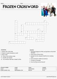 See the category to find more printable coloring sheets. Frozen Crossword Puzzle Main Image Download Template Easy Frozen Crossword Puzzle 2550x3300 Png Download Pngkit