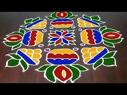 Bhogi Kundala Muggu Pongal Designs With 19 X 3x 3 Dot Pongal Pot Kolam Fashionn Wor Rangoli Designs Rangoli Designs With Dots Free Hand Rangoli Design