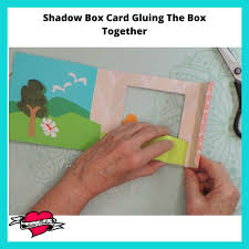 It's also possible to make the shadow gradually lighter. How To Make An Amazing Shadow Box Card Bettes Makes