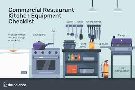 And each section's weekly and monthly tasks are parts of any good deep cleaning restaurant checklist. Commercial Restaurant Kitchen Equipment Checklist