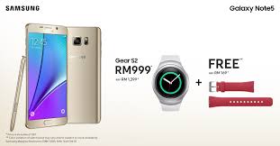 The price & specs shown may be different from actual. Get The Samsung Gear S2 At A Discounted Price When You Purchase The Galaxy Note5 Lowyat Net
