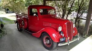 Image result for Red 1937 Truck