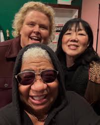 @fortunefeimster @margaret_cho & Me walk n 2 a bar…..😜 Just kidding but  HEY! 3 bad ass diverse women in Comedy who r doing it OUR way‼️ Been  knowing these ladies forever, and the respect is ...