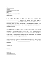 Check spelling or type a new query. 40 Two Weeks Notice Letters Resignation Letter Templates
