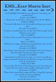 12) if your words will damage someone's reputation. Kms Keep Mouth Shut Happy Healthy Prosperous