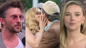 Scarlett Johansson, Jonathan Bailey Address Their 'On The Lips' Kisses