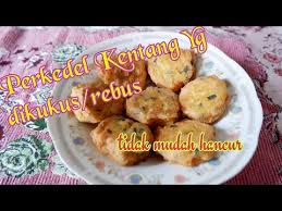 Kemudian anda siapkan bawang merah sebanyak 5 siung. Resep Perkedel Kentang Kukus Trik Membuat Perkedel Dari Kentang Yg Dikukus Direbus Tidak Hancur Youtube