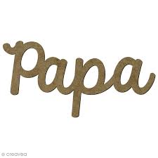 Play papa's donuteria, papa's scooperia, papa's sushiria and many more for free on poki. Mot Papa De Madera 4 5 X 1 8 Cm Cm Adornos Madera Creavea