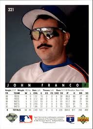 Amazon.com: 1993 Upper Deck Baseball Card #321 John Franco : Everything Else