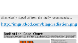 Radiation Doses Xkcd Homage By Ian Mead On Prezi