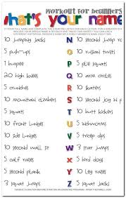 16 Exercise Areobics Exercise Workout For Beginners Spell Your Name Workout Gym Workout For Beginners