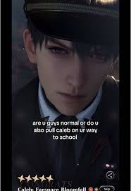 Caleb Early to School