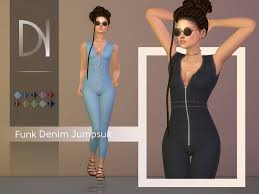 If you want to support me, plz click 'become a patron'. Darknightt S Funk Denim Jumpsuit