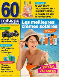 Pour illustrer ses propos, 60 millions de consommateurs a passé au crible dix références en matière de crèmes antirides. Les Meilleures Cremes Solaires 60 Millions De Consommateurs
