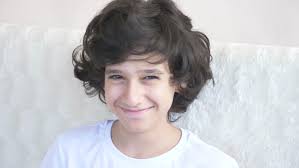 And dreams in blue room. Cute Curly Haired Boy The Teenager Stock Footage Video 100 Royalty Free 1013067914 Shutterstock