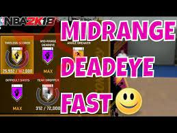 Best 2 way build 2k21 Video Unlock Deadeye Badge