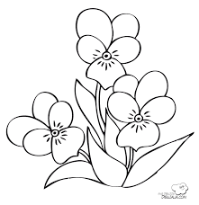 Tres Flores Para El Jardin Dibujalia Dibujos Para Colorear Padroes De Bordados A Mao Riscos Para Bordar Coisas Para Desenhar