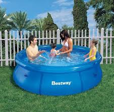 8ft Fast Set Family Children S Kids Large Swimming Pool Paddling Pool Pool Swimming Pools Kid Pool