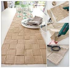 Pin By Amy S Store Llc On Burlap Projects Table Runner Diy Table Runner And Placemats Burlap Table Runners