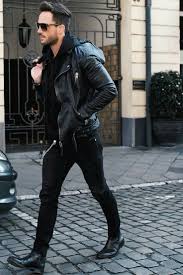 15 Coolest Ways To Wear Leather Jacket This Winter Leather Jacket Men Style Jackets Men Fashion Leather Jacket Men