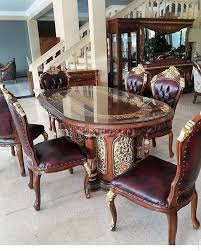 Jual kursi makan bahan kayu jati jepara model kursi tamu ukiran, klasik, cat duco, minimalis, modern gambar terbaru harga murah. Meja Kursi Makan Kursi 6 Jok Busa Bahan Kayu Jati Pengiriman Dari Jepara Lazada Indonesia