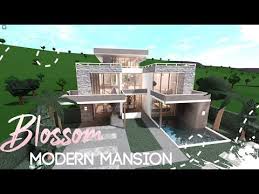 Best modern houses in bloxburg pretty houses on style home plans elegant small modern house new best modern houses in bloxburg. Bloxburg Blossom Modern Mansion House Build Youtube Mansions Building A House Modern Mansion