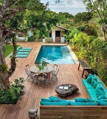 25 Small Backyard Designs With Swimming Pool That Youll Love 25 Small Backyard Designs With Sw Small Backyard Design Small Pool Design Swimming Pools Backyard