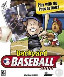 Again, it features many mlb players as selectable kids for one's team in their young, cartoon form. Backyard Baseball 2003 Game Giant Bomb
