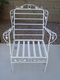 Salterini 9 Piece Set 1962 Offered On Ebay For 2 700 00 Pic 1 Of 4 Wrought Iron Patio Furniture Brown Leather Recliner Chair Wrought Iron Patio Chairs