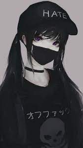 25 of the absolute best anime girls with white hair. 6096401 1080x1920 Anime Girl Anime Hd Purple Eyes Mask For Iphone 6 7 8 Wallpaper Cool Wallpapers For Me