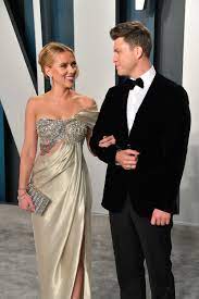 Know snl star's bio, wiki, salary, net worth including his dating life, girlfriend colin was born in staten island, new york on 29th june 1982. Inside Colin Jost And Scarlett Johansson S Relationship