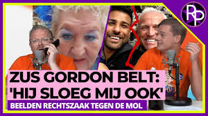 Zus van Gordon belt: 'Hij sloeg mij ook altijd' & Beelden feest bij  rechtszaak tegen John de Mol