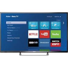 Haier 55dr3505 55 Class Dr3505 Series 1080p Led Hdtv With Roku Stick 65 Inch Tvs Tv Reviews Roku