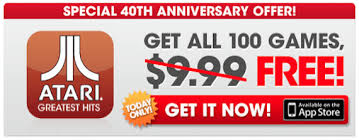 Atari games is the dna of the atari group, with a vast catalog of over 200 titles. Atari Greatest Hits Te Deja Descargar Sus 100 Juegos Gratis Solo Hoy Actualidad Iphone