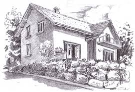 Architektur Land Leben Ursula Knoblauch Glasmalerei Kunstglaserei