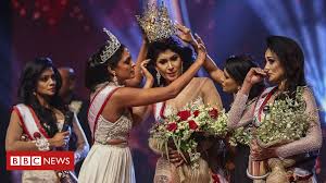 Behind the scenes preparation for miss world pageant with the reigning miss world t&t 2021 @jeaninebrandt.mwtt2021 and our official makeup sponsor @karah_shah_lacaramakeup. Mrs Sri Lanka Beauty Queen Injured In On Stage Bust Up Bbc News
