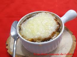 Les Plats Cuisines De Esther B Soupe A L Oignon Gratinee Food Desserts Pudding