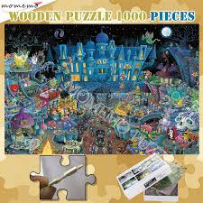 Maybe you would like to learn more about one of these? Jigsaw Puzzle Wooden 300 500 1000 Pieces Puzzles For Adults Kids Halloween Party Funny Cartoon Pattern Puzzles Toys Home Decor Puzzles Aliexpress