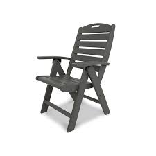 Trex Outdoor Furniture Yacht Club Stepping Stone Plastic Stationary Dining Chair S With Slat Seat Lowes Com Trex Outdoor Furniture Outdoor Dining Chairs Folding Camping Chairs